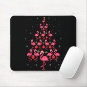 Funny Christmas Nk Flamingo Tree Holiday Gift Bird Mousepad (Mit Mouse)