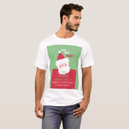Funny Christmas No Hugs Ugly Sweater T-Shirt