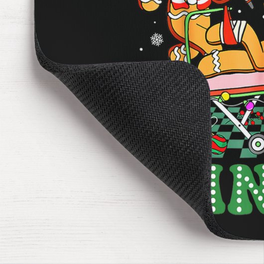 Funny Christmas Nurse Did You Try Icing It_ Ginger Mousepad (Ecke)