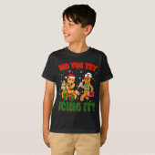Funny Christmas Nurse Did You Try Icing It_ Ginger T-Shirt (Vorne ganz)