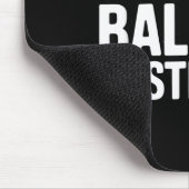 Funny Christmas Nutcracker- Ball Buster Funny Mens Mousepad (Ecke)