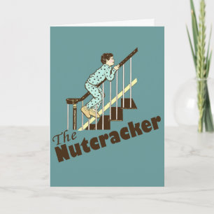 Funny Christmas Nutcracker Feiertagskarte
