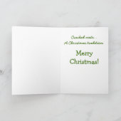 Funny Christmas Nutcracker Feiertagskarte (Innenseite)