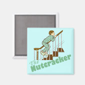 Funny Christmas Nutcracker Magnet (Vorderseite/Rückseite)