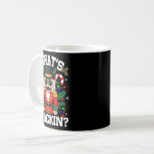 Funny Christmas Nutcracker Men Kids N Boys Whats C Kaffeetasse (Vorderseite Links)
