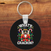 Funny Christmas Nutcracker Men Kids N Boys Whats C Schlüsselanhänger (Vorderseite)