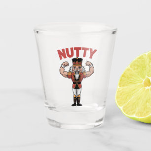 Funny Christmas Nutcracker Nuty Natürliche Fitness Schnapsglas