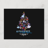 Funny Christmas Nutcracker Squad Ballet Dance Kids Postkarte (Vorderseite)