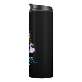 Funny Christmas Nutcracker Squad Ballett Tanz Kind Thermosbecher (Nach rechts gedreht)