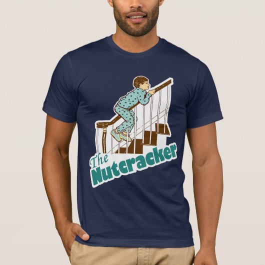 Funny Christmas Nutcracker T-Shirt (Vorderseite)