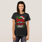 Funny Christmas Office Dear Santa It's My Coworker T-Shirt (Vorne ganz)