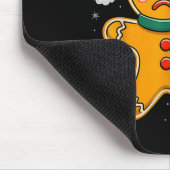 Funny Christmas Oh Snap Gingerbread Mann Cookie X Mousepad (Ecke)