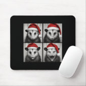 Funny Christmas Ossum Santa Photo Booth Mousepad (Mit Mouse)