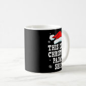 Funny Christmas Pajama Pj Outfit Mens Womens  Kaffeetasse (VorderseiteRechts)