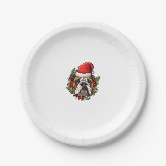 Funny Christmas Pappteller (Vorderseite)