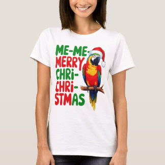 FUNNY CHRISTMAS PARROT T-Shirt