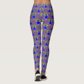 Funny Christmas Peacock Leggings (Rückseite)