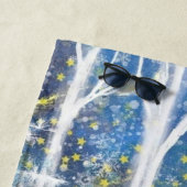 Funny Christmas Penguin Beach Handtuch (Beispiel)