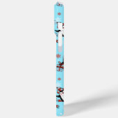 Funny Christmas Penguin Case-Mate iPhone Hülle (Rückseite / Links)