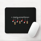 Funny Christmas Pharmacy Phrase Merry Scriptsmas C Mousepad (Mit Mouse)