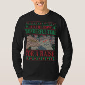 FUNNY CHRISTMAS POKER UGLY SWEATER T-Shirt (Vorderseite)