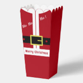 Funny Christmas Popcorn Box Weihnachtsgeschenk Geschenkschachtel (Vorderseite)