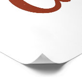 Funny Christmas  Poster (Ecke)