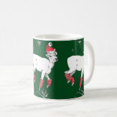 Funny Christmas Pranding Dall Sheep Ram Cup Kaffeetasse (VorderseiteRechts)