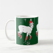 Funny Christmas Pranding Dall Sheep Ram Cup Kaffeetasse (Links)