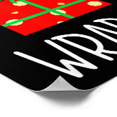 Funny Christmas Pregnancy Announcement I Forgot To Poster (Ecke)