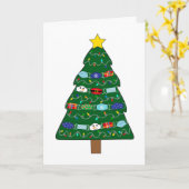 Funny Christmas Quarantäne Mask Maker Nurse Karte (Gelbe Blume)