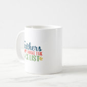 Funny Christmas Quote Lehrer machen die schöne Lis Kaffeetasse (Vorderseite Links)