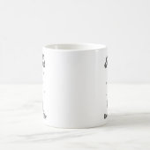 Funny Christmas Raccoon Feral And Pregnant Don't T Kaffeetasse (Mittel)