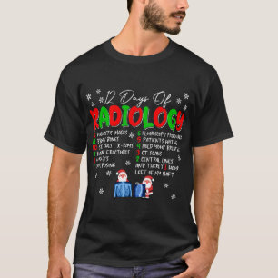Funny Christmas Radiologe 12 Tage Radiologie R T-Shirt