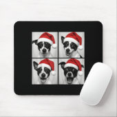 Funny Christmas Rat Terrier Santa Dog Lover Photo  Mousepad (Mit Mouse)