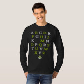 Funny Christmas Rebus Weihnachten T-Shirt (Vorne ganz)