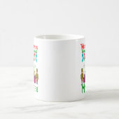 Funny Christmas Reindeer, Merry Christmas My Deer Kaffeetasse (Mittel)