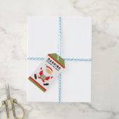 Funny Christmas Runner Geschenkanhänger (Mit Garn)