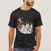 Funny Christmas Samoyed Dogs Lover Xmas T-Shirt (Vorderseite)