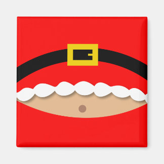 Funny Christmas Santa Claus Anzug Magnet