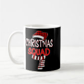 Funny Christmas Santa Claus Red Plaid Shirt, Chris Kaffeetasse (Links)