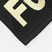 Funny Christmas Santa Drinking Beer Wonderful Time Fleecedecke (Ecke)