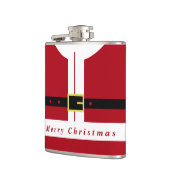 Funny Christmas Santa Flask Flachmann (Links)