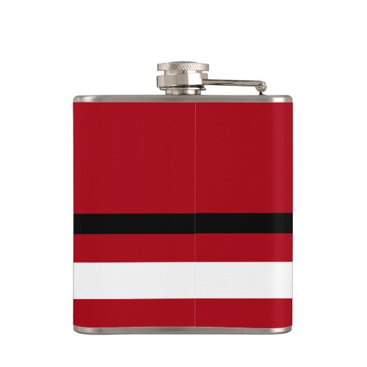 Funny Christmas Santa Flask Flachmann (Rückseite)