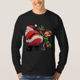 Funny Christmas Santa Long Sleeve T-Shirt