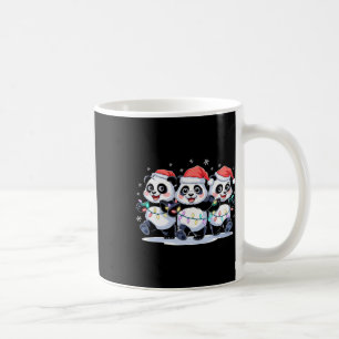 Funny Christmas Santa Reindeer Niedlich Panda Sant Kaffeetasse