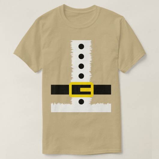 Funny Christmas Santa Run Santa Costume Pajamas PJ T-Shirt (Design vorne)