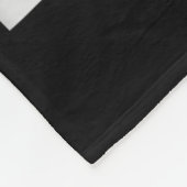 Funny Christmas Santa Sleigh Cats Reindeer Selfie Fleecedecke (Ecke)