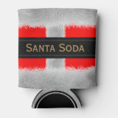 Funny Christmas Santa Soda Can Cooler Dosenkühler (Vorderseite)
