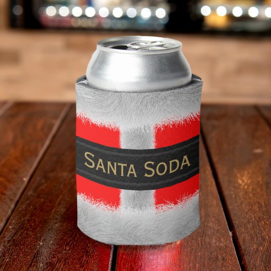 Funny Christmas Santa Soda Can Cooler Dosenkühler